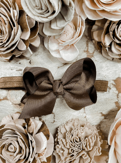 Essential Grosgrain Hair Bow - Alligator Clip - 4"