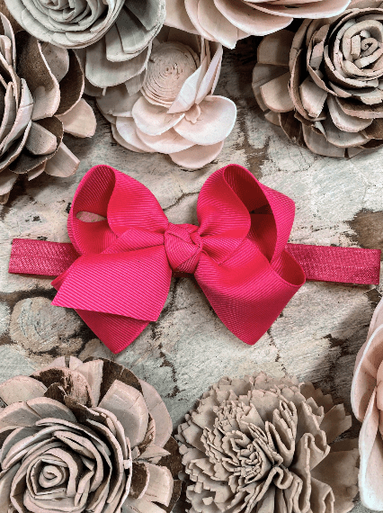 Essential Grosgrain Hair Bow - Alligator Clip - 4"