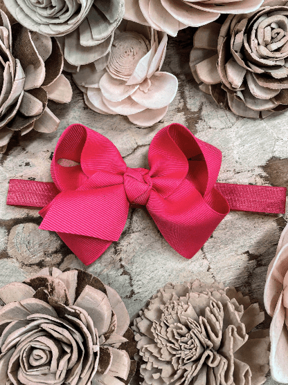 Essential Grosgrain Hair Bow - Alligator Clip - 4"