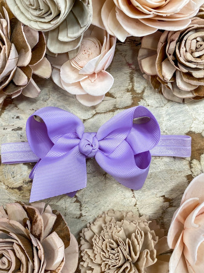 Essential Grosgrain Hair Bow - Alligator Clip - 4"