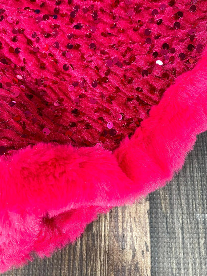 Hot Pink Sequin Bell Bottoms