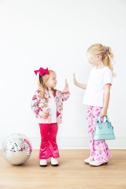 Boot Scootin' Ribbed Velvet Bells