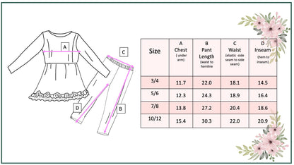 Snowman Pocket Pant Set
