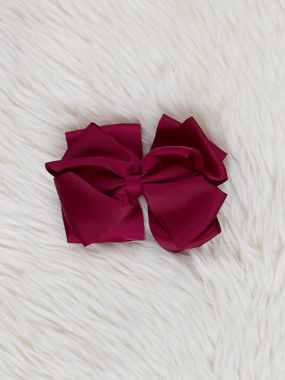 Double Layer Bow – 5 Inch | Available in 40 Gorgeous Colors